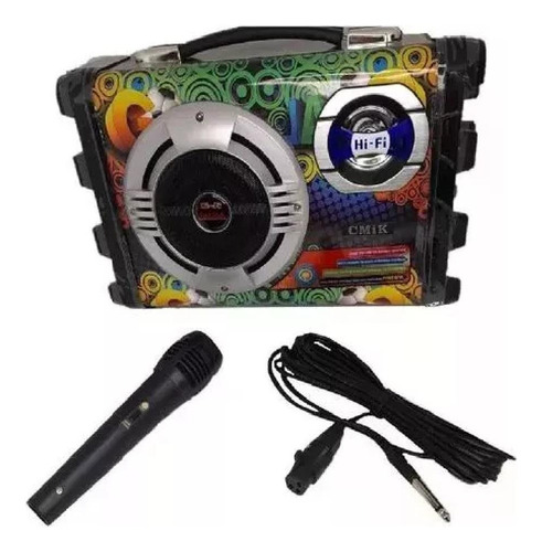 Parlante Cmik Karaoke Mk B29 Negro Audioimport