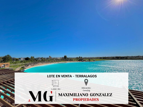 Lote En Venta Terralagos, Canning - Ezeiza