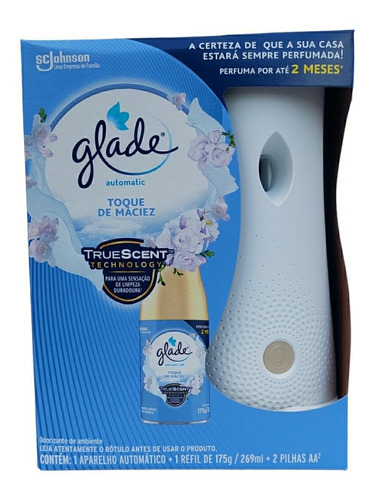 Glade Automatic Toque De Maciez Aparelho + Refil 269ml