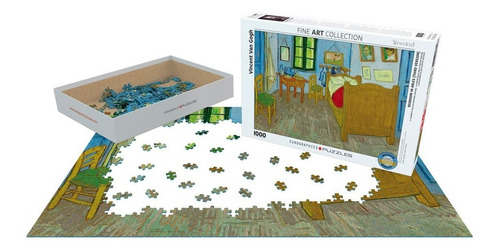 Imagen 2 de 3 de Rompecabezas Dormitorio En Arles - 1000 Piezas Eurographics