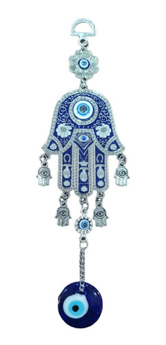 Amuleto Casa Colgante Pared Protección Mano Fatima Ojo Turco