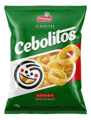 Salgadinho de Milho Cebolitos Clássicos 190g Elma Chips