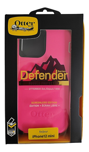 Funda Para iPhone 12mini/pro/pro Max Otter Defender Box+clip