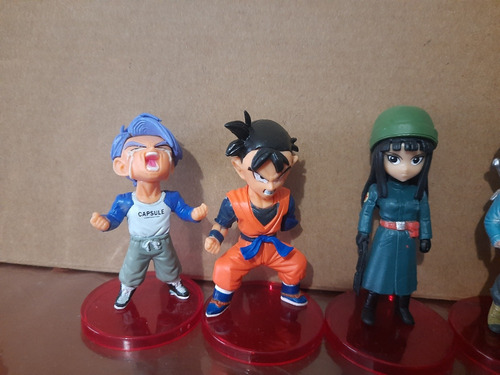 Dragon Ball Set De 6 Pcs Future Trunks Zamasu Wcf (Usado)