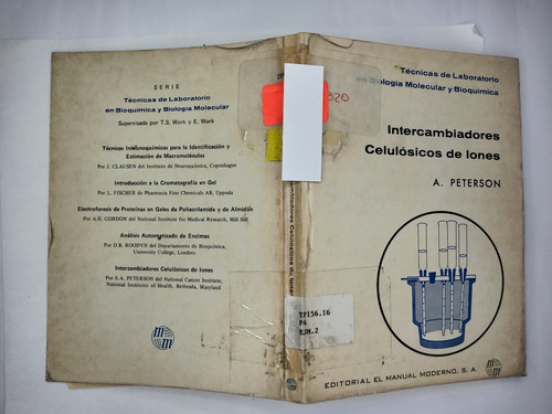 Libro Intercambiadores Celulósicos De Lones Peterson 198y2 (Usado)
