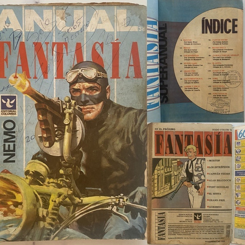 Anuario Fantasía Revista, Columba Precio Unitario, (2) Ej4