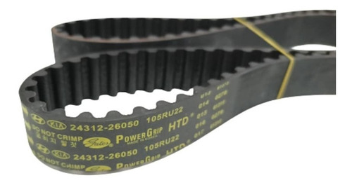 Imagen 2 de 4 de Correa De Tiempo Hyundai Getz, Elantra 1.6 105 Dientes