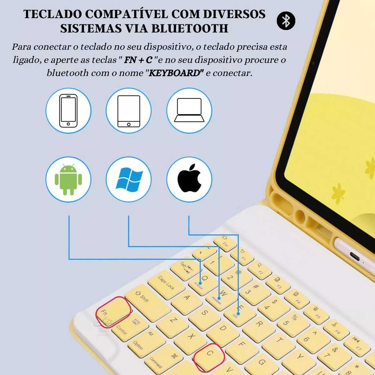 Primeira imagem para pesquisa de teclado xiaomi pad 6