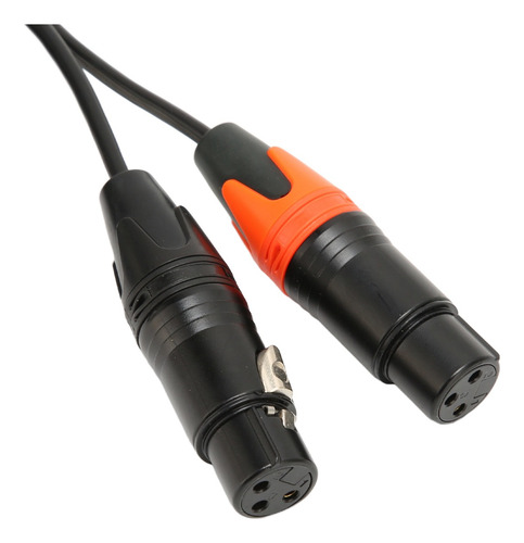 Micrófono Divisor Tipo Y Con Cable Hembra De Xlr A Doble Xlr