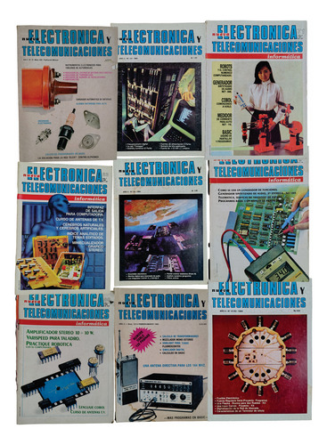 Lote 42 Revistas Nueva Electrónica Y Telecomunicaciones (Usado)