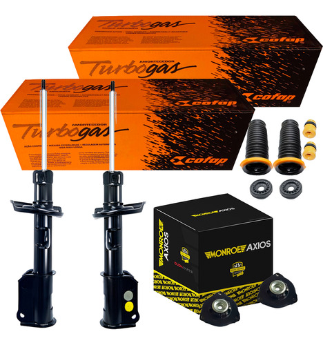 Par Kit Amortecedor Dianteiro Jeep Renegade 4x2 15/.. Cofap