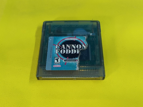 Cannon Fodder Nintendo Gameboy Color Original