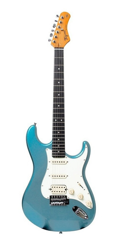 Guitarra Electrica Tg-540 Lpb D/owh Azul Tipo Strato Series