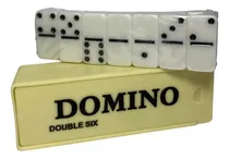 Comprar Juego De Mesa Dominó Blanco En Caja Para Adultos Y Niños