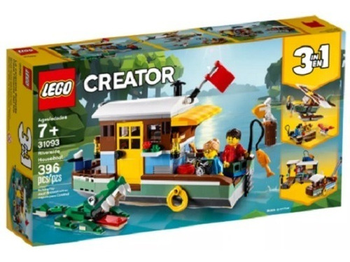 Lego Creator Casa Flotante Del Río Modelo 31093