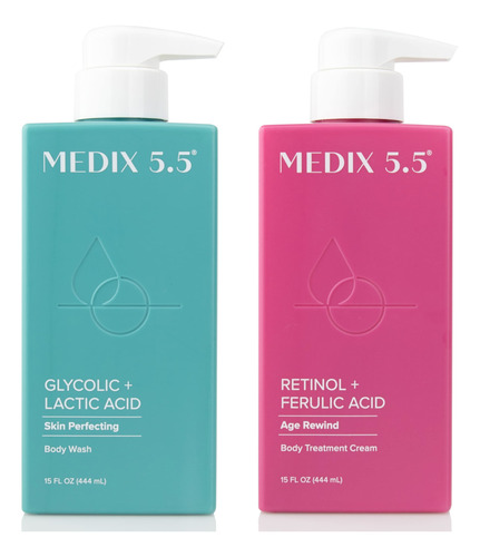 Medix 5.5 Exfoliante Aha - Limpiador Facial Y Corporal Con A