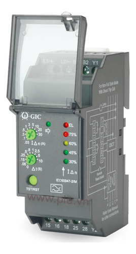 Rele De Fuga Tierra Supply Monitoring Device 17g715gf2