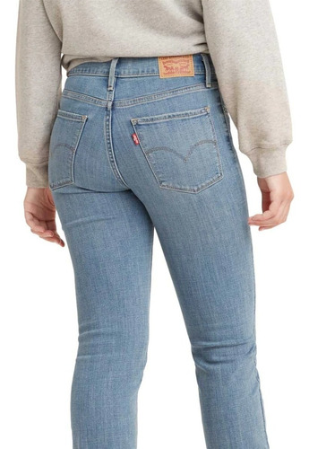 Imagen 2 de 4 de Pantalon Jeans Levis Mujer 724 High-rise Straight Original