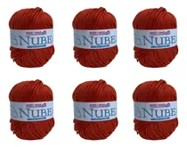 Comprar 6 Lanas Nube Acrilica Madeja 50 Gramos 125 Metros Crochet