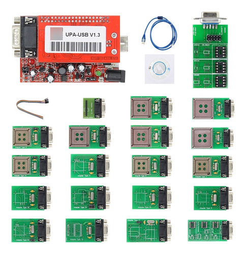 Upa Usb Serial Programmer Full Con Adapta. + 2 Dvd De Regalo