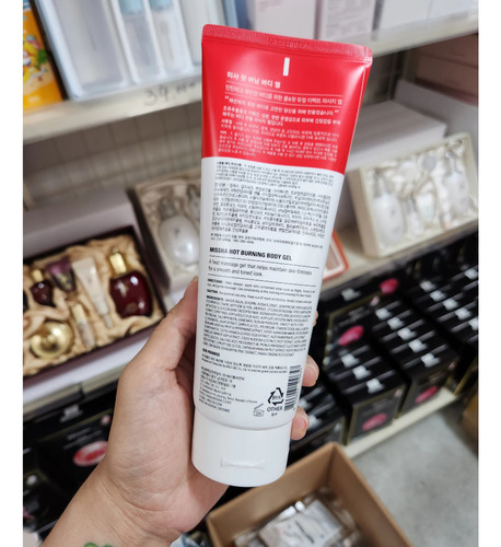 Gel Corporal Anticelulite Missha Hot Burning Perfect Hortelã