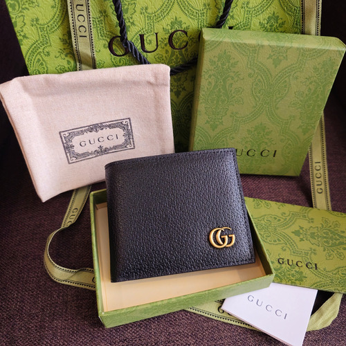 Cartera Gucci Gg Twist Negra En Piel De Ternera