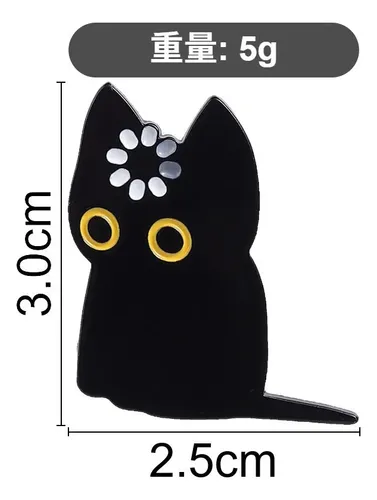 Cute Cartoon Cat Small Animal Alloy Brooch Interesting Xz6332