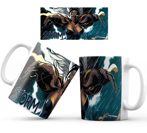 Mug Taza Storm Tormenta Superheroe Marvel 001