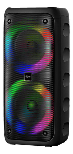 Parlante Inalambrico Bluetooth Mlab Tws Flaming Funky Negro