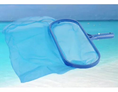 Rastrillo de limpieza de piscina Bolsa de redes para profundidad Limpia  Hojas