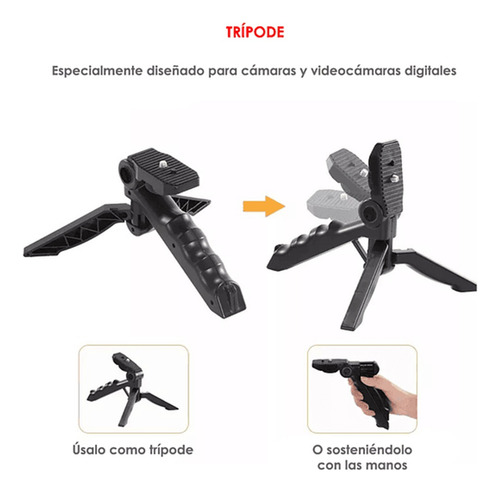 Estabilizador Trípode 6 En 1 Set Grabación Vlogger Celular