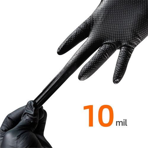 Anboson Guantes De Nitrilo 10 Mil Guantes Desechables De...