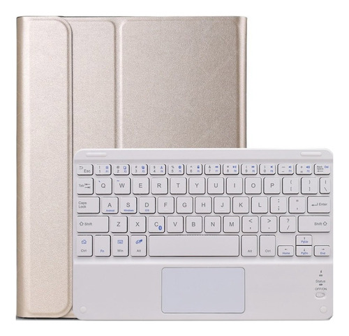 Funda Con Teclado Touchpad Para Huawei Mediapad M5 Lite 10.1