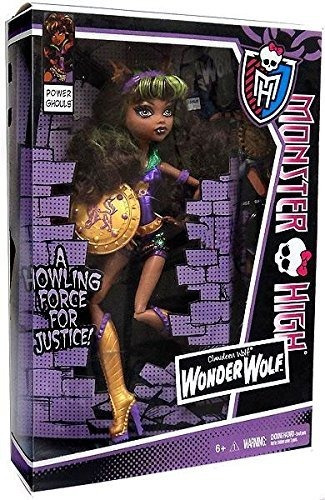 Monster High Power Ghouls Clawdeen Wolf (lobo Maravilla)