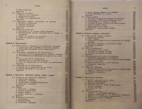 Introducción Al Álgebra. A Kostrikin. Editorial Mir. T Dura (Reacondicionado)