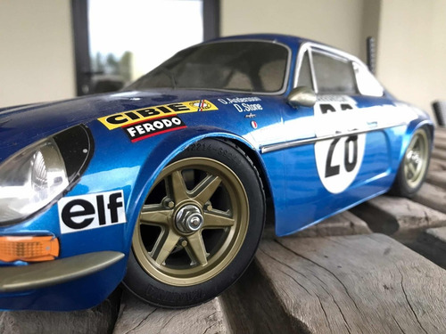Imagen 4 de 9 de Auto Radiocontrol Tamiya Renault Alpine A110 Reliquia