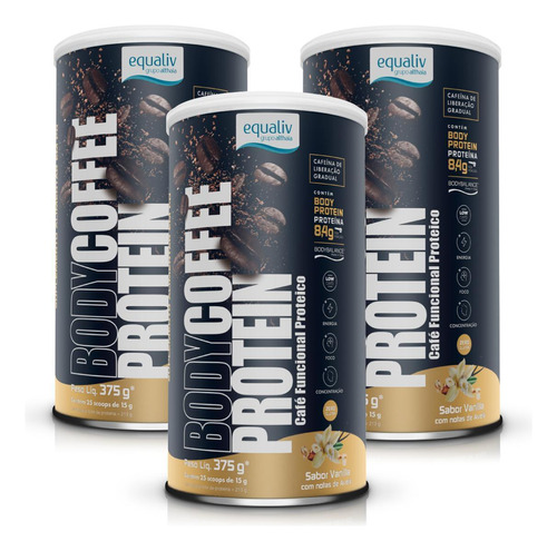 Body Coffee Protein Cacau - 8,4g Proteína - Sem Glúten