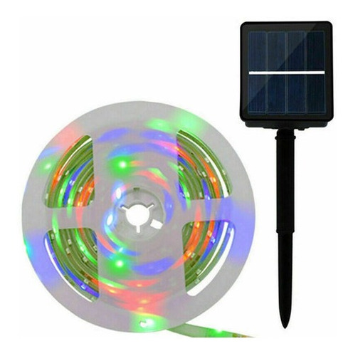 Guirnalda De Guirnaldas De Luces Led Solares De 5 M Con Cint