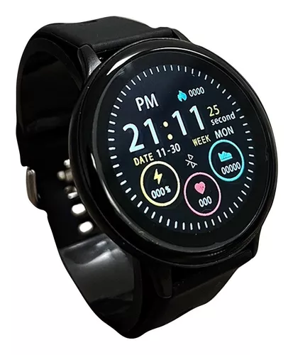 Reloj Inteligente Smart Watch Nfc Pantalla Redonda Hw3 Max Naranja GENERICO