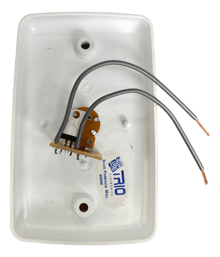Chave Rotativa Para Ventilador Oscilante Bivolt Espelho 4x2