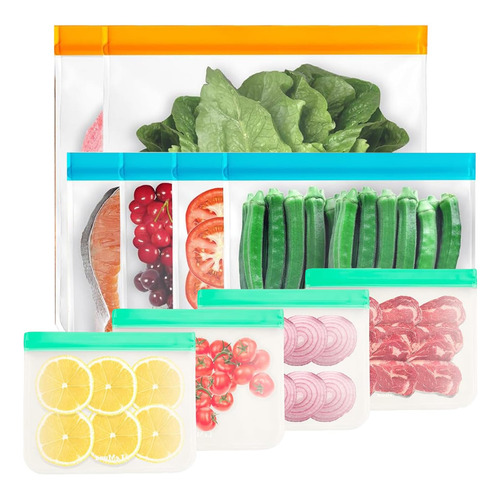 Bolsas De Almacenamiento Reutilizablespaquete De 10 Bolsa