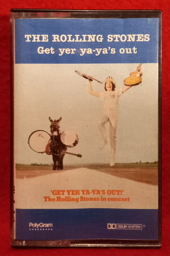 Rolling Stones Get Yer Ya-ya's Out Cassette Polygram 1988.