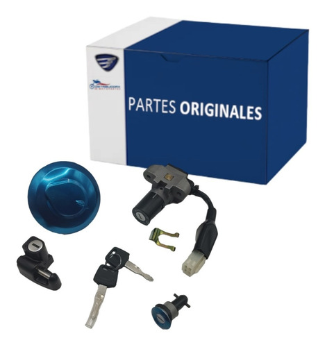 Kit De Cerraduras Ft150gt Grafito Italika F04020265