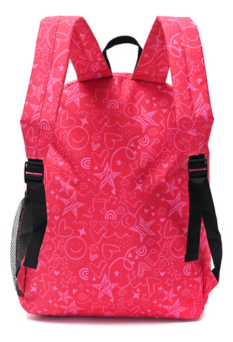 Mochila Escolar Colegial Estampada Impermeable Goodpak 20 L Color Estampada Roja Diseño De La Tela Estampado