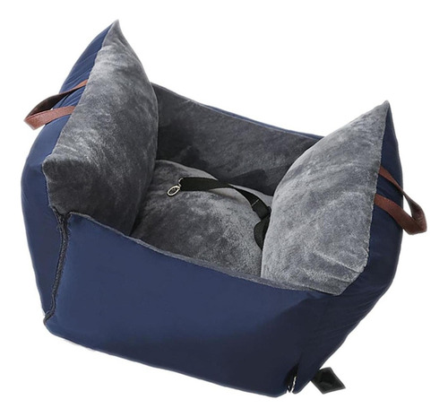 Consola For Asiento De Automóvil For Mascotas Azul Marino 1