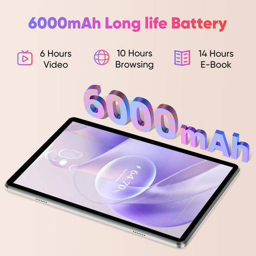 Tablet Aiprotablet 14 Android 10.1 Pulgadas, 6 Gb De Ram, 64