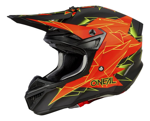 Casco Para Moto O'neal 5 Srs Helme Talla M Color Negro 3765