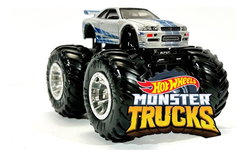 Hot Wheels Monstertruck Rápidos Furiosos Nissan Skyline Gtr