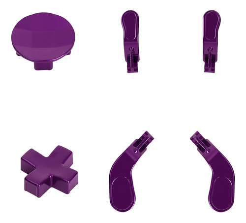 2 Pieza Metal D-pad Kits Reemplazo Boton 4 Paleta Pelo Para