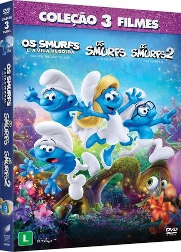 Os Smurfs + Os Smurfs 2 + Os Smurfs E A Vila Perdida